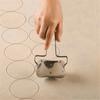 Stainless Steel Large Dumpling Skin Dough Circle Roller Machine Cutters Home Baking Maker Kitchen Pie Pizza Pastry Rolling Tools