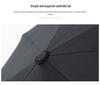 Doppellagiger winddichter Automatik-Faltschirm - 10 Speichen, Unisex, für Sonne & Regen, Kreativer Business-Stil