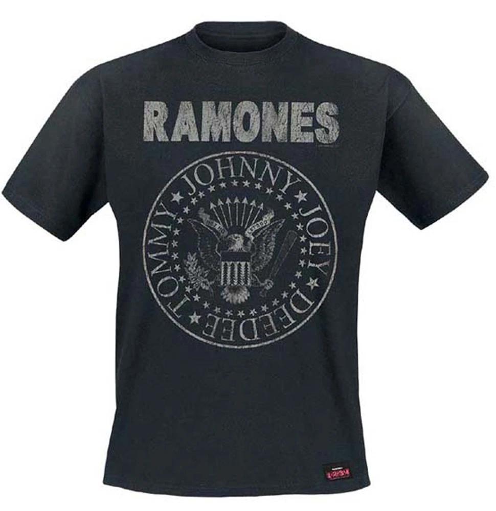 Ramones Seal Hey Ho Unisex Tshirt L
