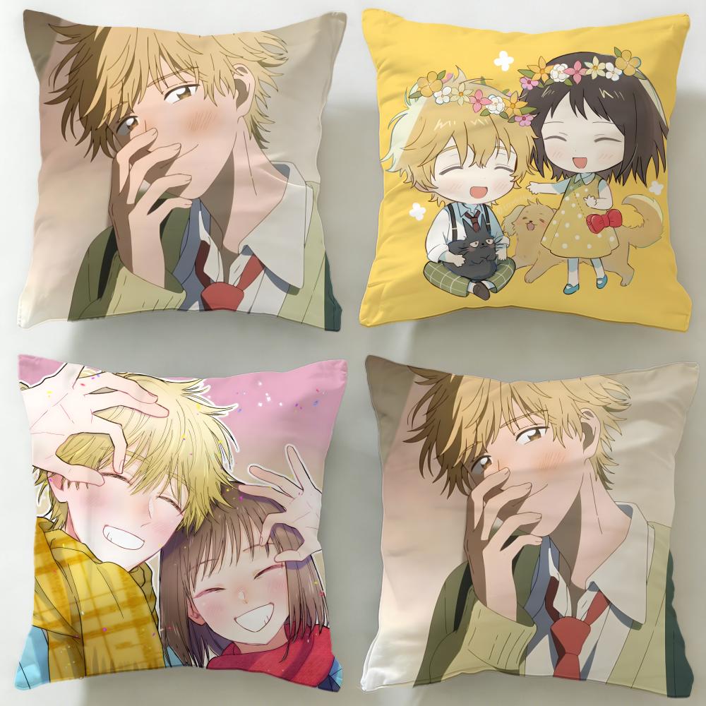 popular anime Skip and Loafer Cushion Cover Soft & Easy-Wash Pillow Case – Versatile for Couch, Bed, Travel and Office