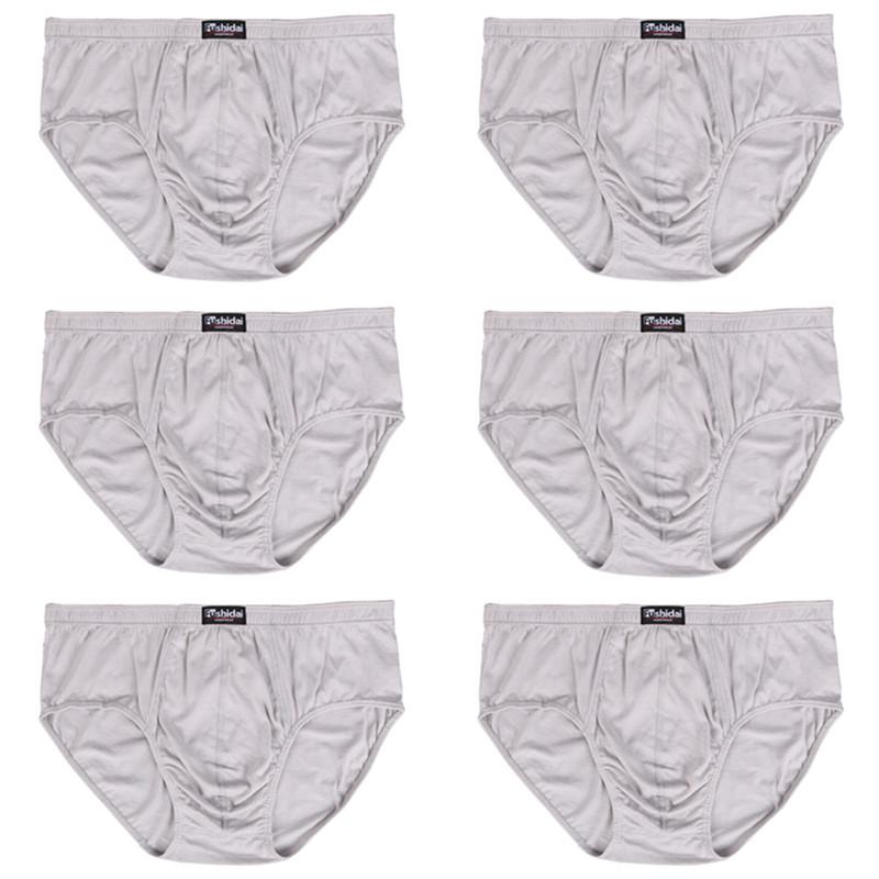 6 Pieces/Lot Men Big Size Briefs Large Underwear Underpants Cotton Panties Undies Male Knickers XL 2XL 3XL 4XL 5XL 6XL 7XL 8XL