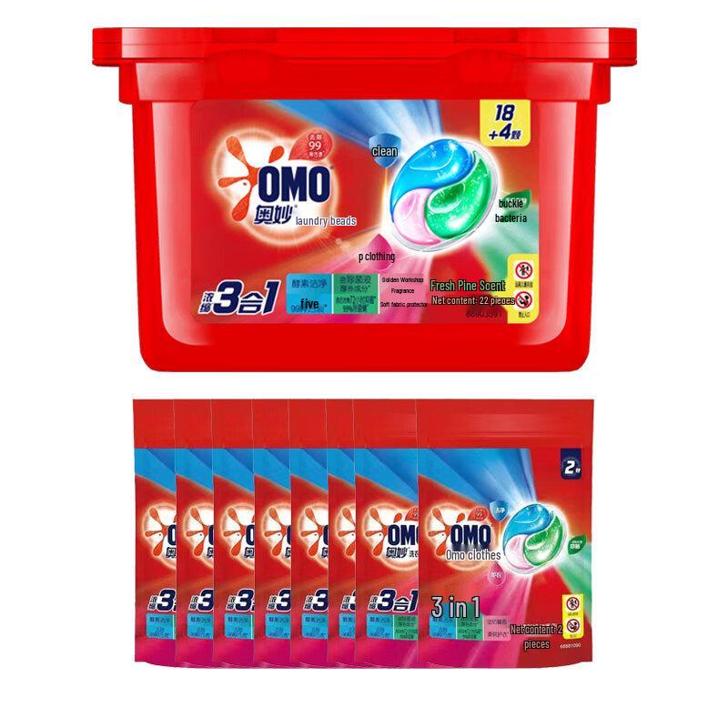 OMO Fresh Eucalyptus Laundry Pods
