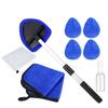 Telescopic Microfiber Car Window Cleaning & Defogging Brush Set