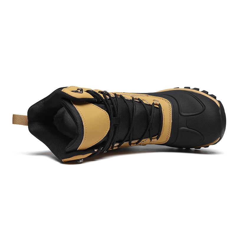 39-48 Winter Herren Übergröße Winter Plus Samt Verdickung Warme Schnee Baumwollschuhe Schneestiefel