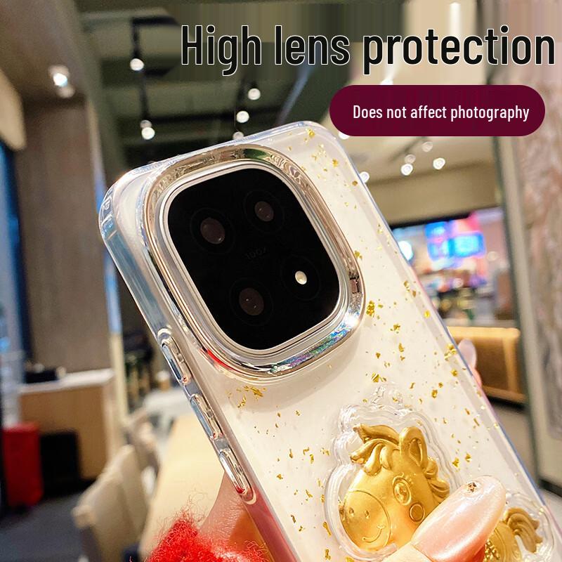 GURRS New Year Limited Edition Gold Foil Phone Case for vivo iQOO 15