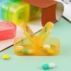 14 Grids Leather Bag Medicine Box Weekly 7 Days Pill Medicine Box Holder Organizer Pill Storage Box for Medications Vitamins