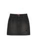 Nyxxx Basic Denim Skirt Black Washed