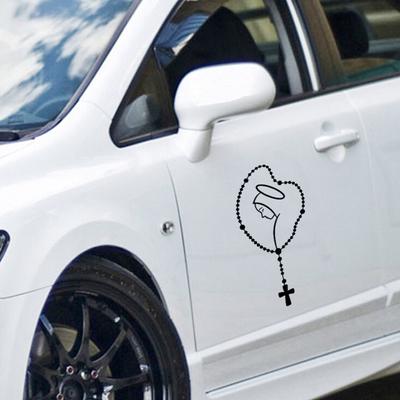 Samolepící samolepka Mary Rosary Nálepka na karoserii na nárazníky oken pro autobusy Auto