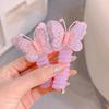 4/2 Pcs/set Mixed Colour Butterfly Telephone Wire Hair Rope,Girl's Elastic Hair Accessories Spiral Hair Rope Set Cute and Sweet