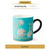 Auratic Lady Porcelain Ink Peony Ceramic Mug