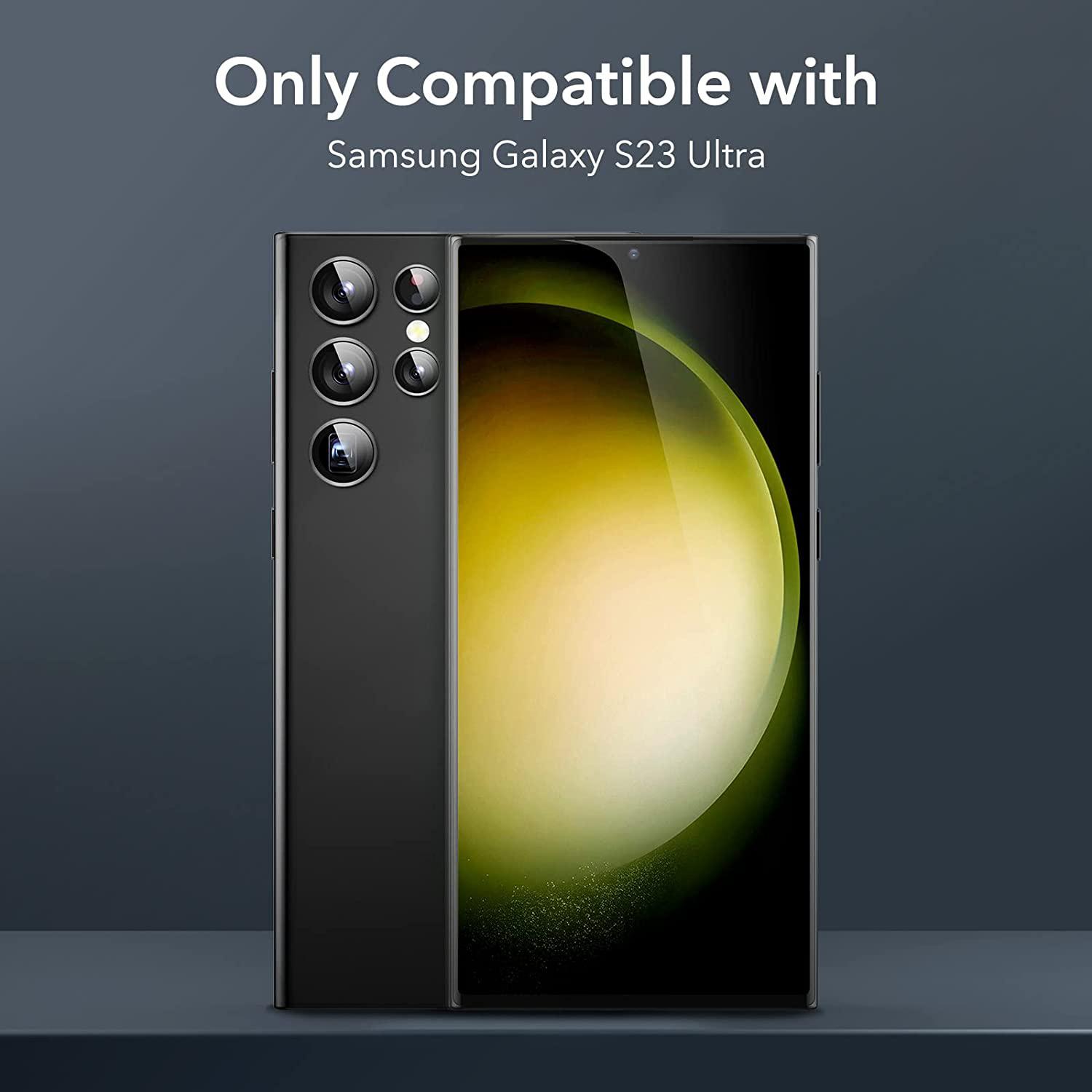 

For Samsung Galaxy S23 Ultra 1 Set Camera Lens Protector Tempered Glass Anti-explosion Camera Lens Film Type A