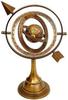 Vintage Brass Armillary Sphere 11" Antique Astrolabe Table Top World Globe Gift