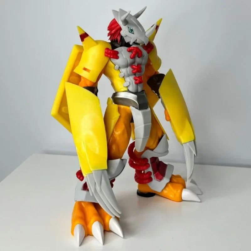 20 см Фигурка War Greymon Аниме Статуэтка Цифрового Монстра Монстр Греймон Фигурка Скульптура Украшение для Гостиной Настольные Аксессуары