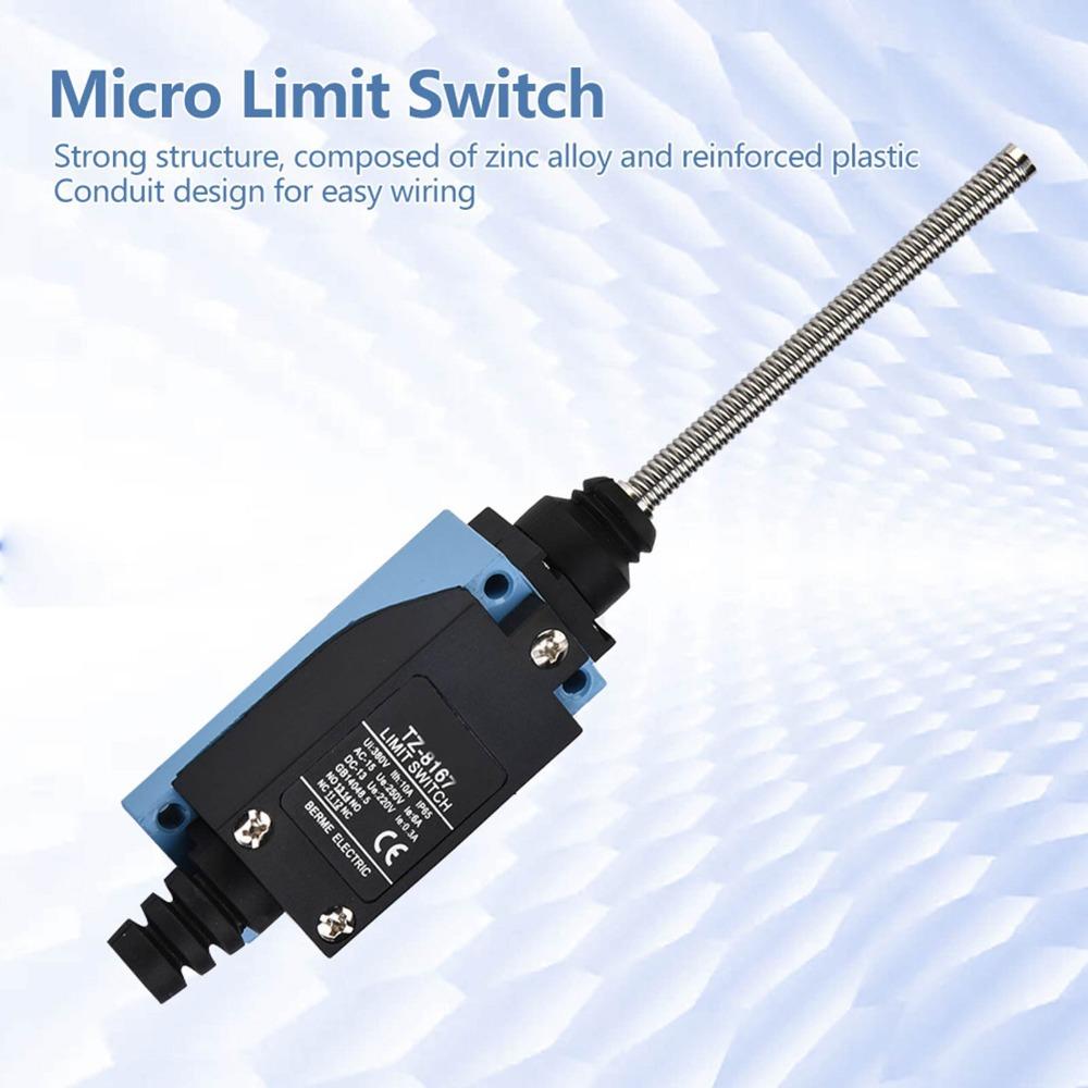 Waterproof Micro Switch Auto Reset Momentary Button Plasma Limit Switch  Lathe