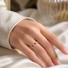 Moissanit Sterling Silber 925 Eternity Band Ring 2,7g Gesamtgewicht Trendiger Stil Modell MS-JZ223 für Verlobung/Hochzeit