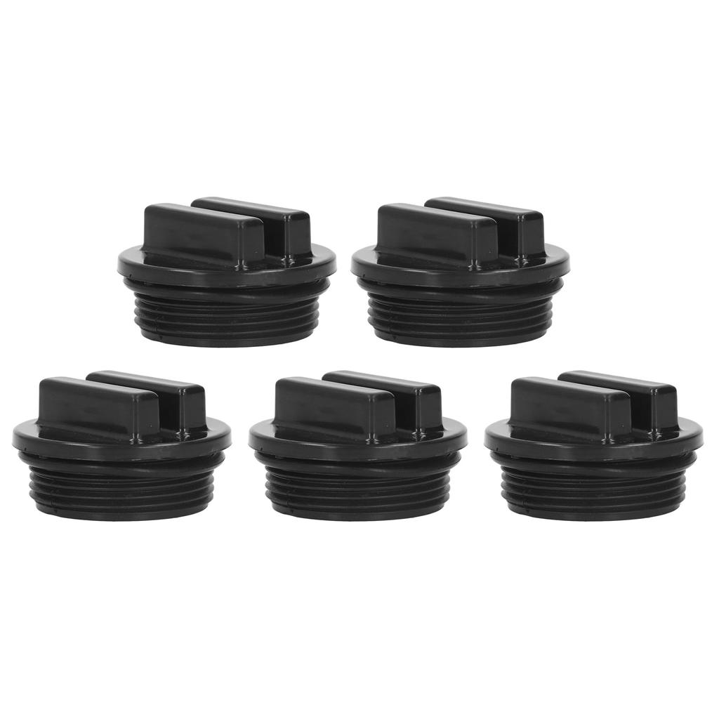 5 Stück G1 1/2 Außengewinde Winterstopfen Pool Rücklaufleitung Filter Ablassschraube mit O-Ring für heiße Quellen