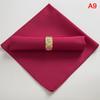 48*48Cm Restaurant Wedding Party Banquet Dinner Polyester Cloth Napkins Restaura