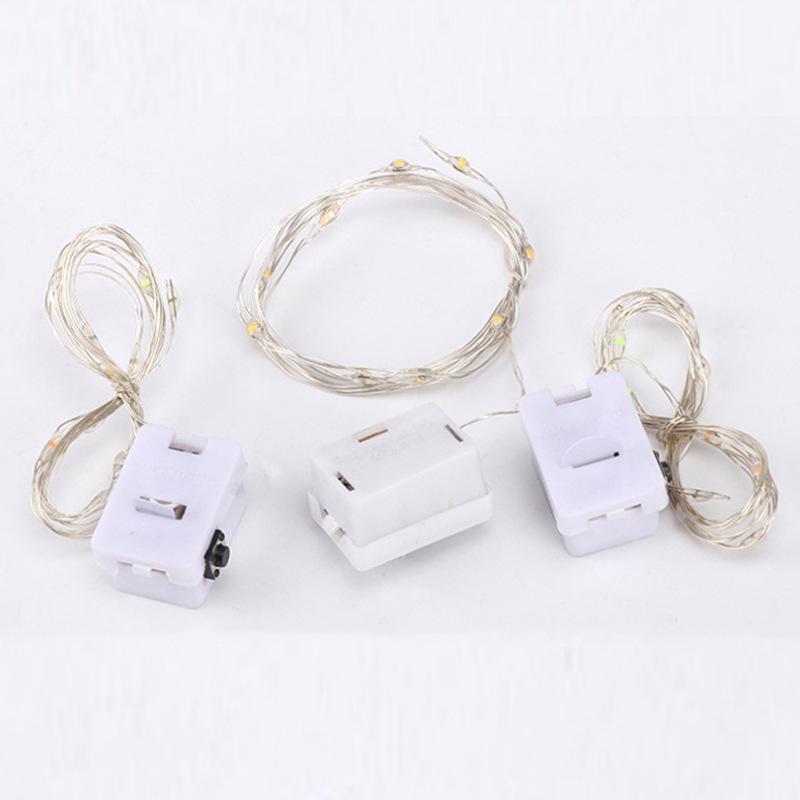 LED Copper Wire Light String Flower Bouquet Decoration Gift Box