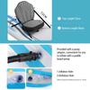 Sedile per kayak staccabile con supporto per la schiena Sedile regolabile per paddle gonfiabile per kayak