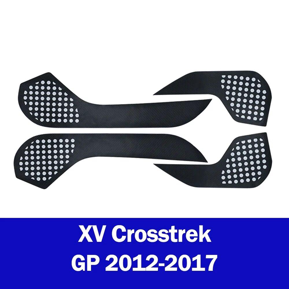 Car Inner Door Panel Protection Anti Kick Film Stickers Car Interior Accessories For Subaru Forester Outback Legacy XV Crosstrek