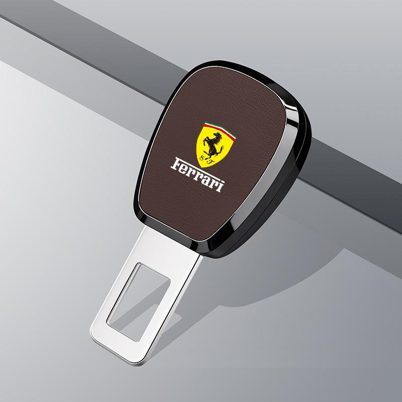 Car Seat Belt Clip Extender Seatbelt Lock Buckle Plug For Ferrari F1 F80 SF90 Stradale SF90Spider 296 GTB 296 GTS Accessories HL7