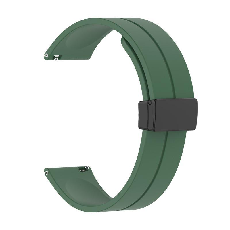 Huawei GT3/GT4 Universal Band: 20mm/22mm Silicone Magnetic Buckle Replacement