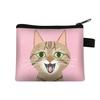 Cute Cartoon Cat Card Holder Coin Purse Change Purses Small Wallets Women Clutch Zipper Coins Bag Pouch Cat Kids Mini Wallet