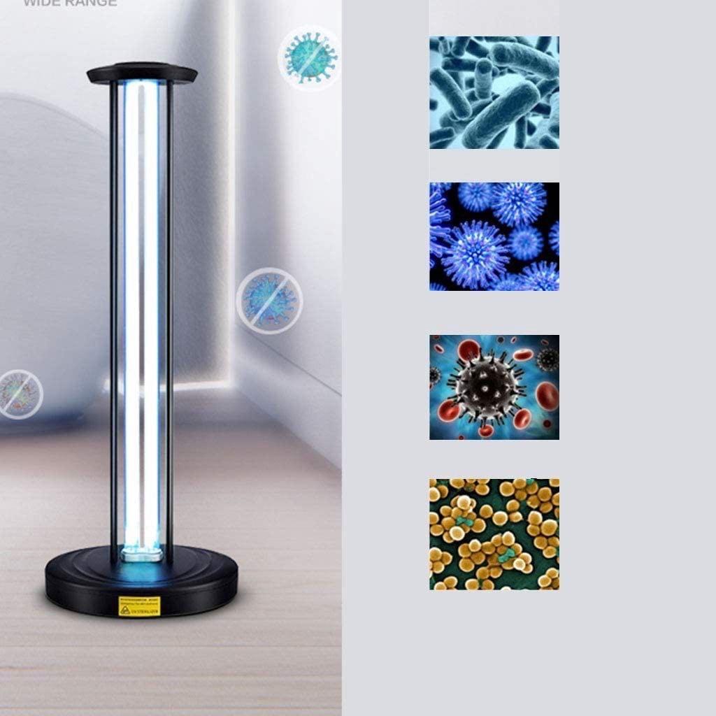 100W UV Sterilizer Light 38W/65W Ultraviolet Germicidal Lamp Ozone Disinfection Lamp With Remote Control
