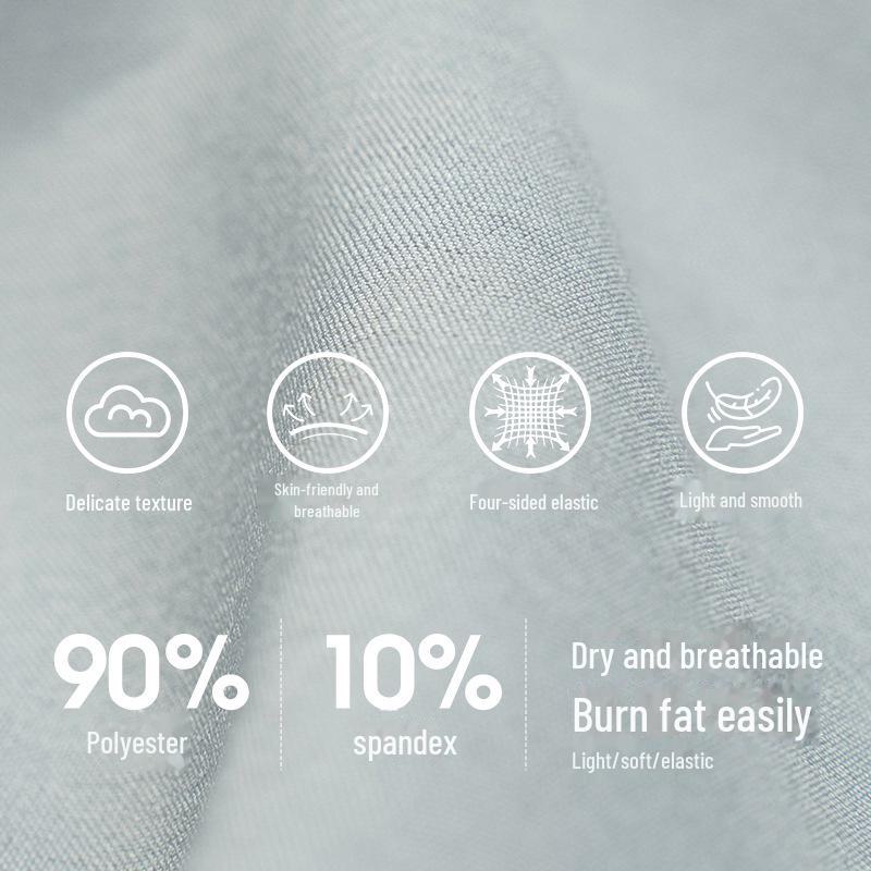 Women's High-Waist Loose-Fit Sports Shorts: European & American Style, Elastic, Wide-Leg, Hip-Lifting, 4-Inch