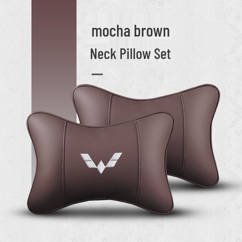 

Universal Car Headrest & Lumbar Support Pillow for Wuling Hongguang Mini – Capgemini Memory Foam Neck & Lumbar Cushion.