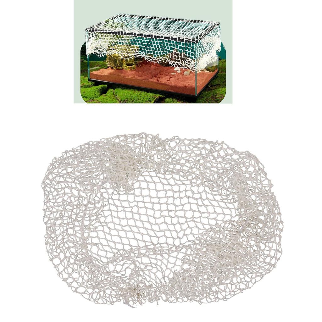 Aquarium Escape Proof Net Professional Prevents Jumping Reptile Escape Proof Net for Fish Reptile