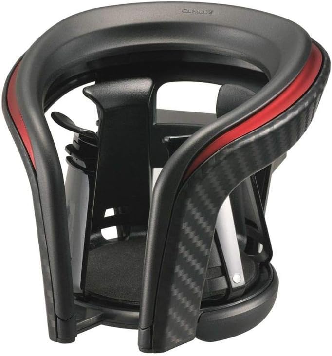 

Carmate Quattro X Металлический красный держатель для напитков из углеволокна H99 x Ш107 x Г117 мм, DZ374, Размеры