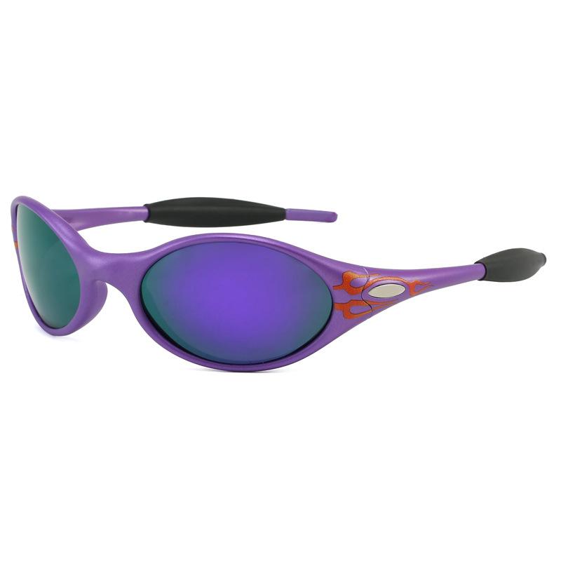Ouke polarized sunglasses for men and women TR Retro Oval Frame Outdoor Cycling and Driving Sunglasses Piet