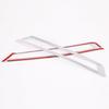 For Hyundai Sonata 2020-2023 Chrome Tail Rear Fog Light Lamp Covers Trim Bezel