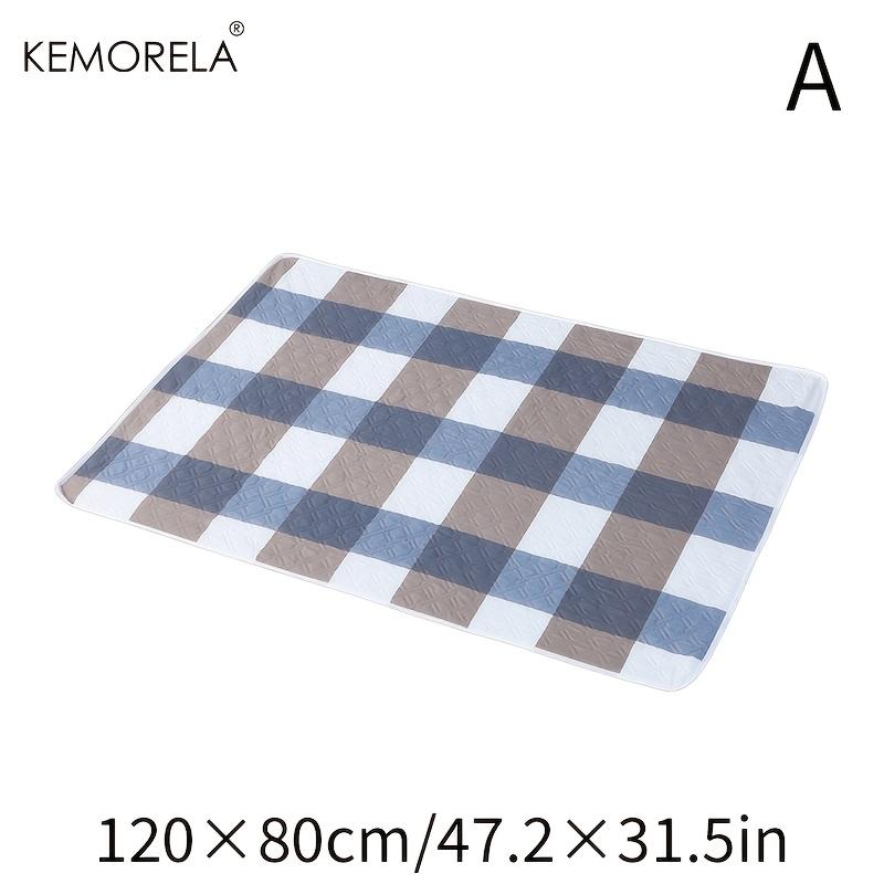  1PC Washable Guinea Pig & Hamster Cage Mat - Super Absorbent Non-Slip Pet Bedding 31"x47" for Rabbits & Small Animals