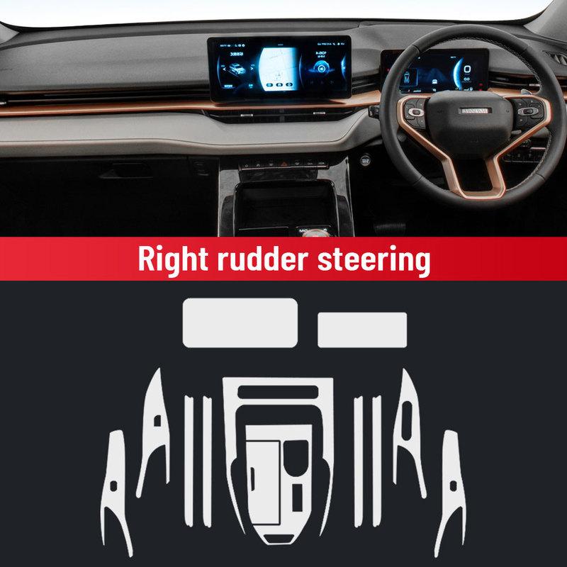 Auto Central Control Screen TPU Navigation Anti Scratch interior Protection Film GPS Navigation For HAVAL H6 -2024