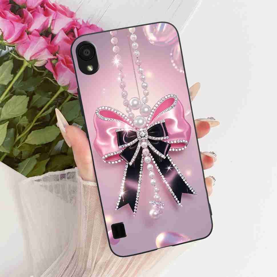 For ZTE Blade A5 2019 5.45" Case Luxury Design Popular Silicone TPU Black Cover Coque For ZTE Blade a5 A 5 2019 Phone Cases
