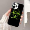 Biohazard Symbol Phone Case For iPhone 17 Air 14 15 16 16e 13 12 Max Cover For Apple iPhone 17 Air 11 Pro Max Plus Coque