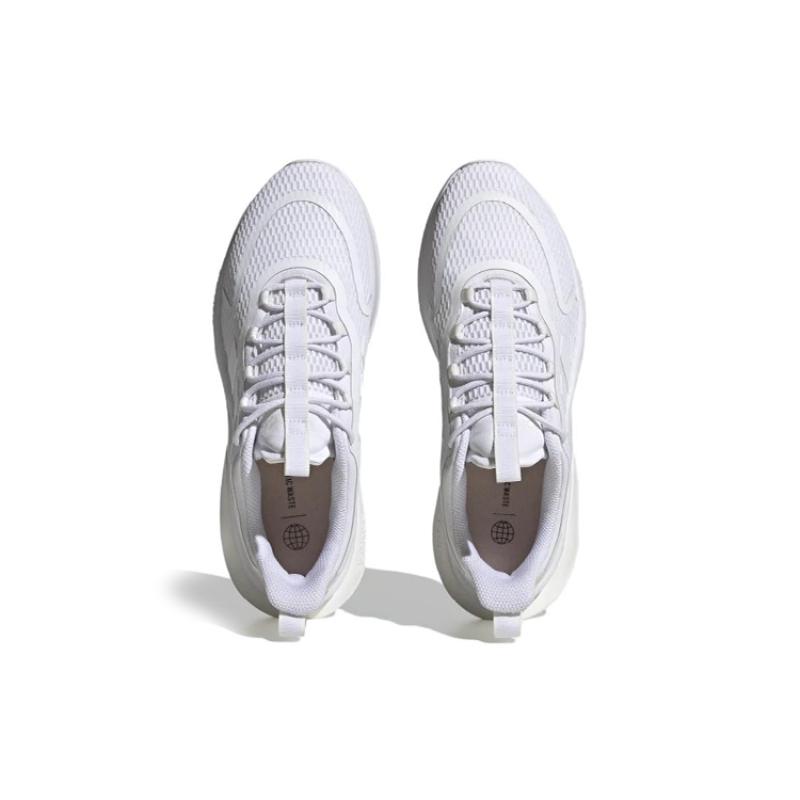 Adidas Alphabounce Plus 'Triple White' Sneakers HP6143