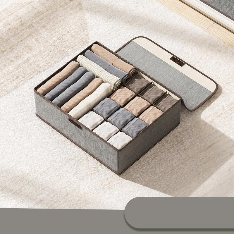 Folding Drawer Organizer Clothes Box T-shirt Jeans Leggings Closet Storage Box