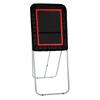 Folding Lacrosse Rebounder for Backyard, 3x4 Ft Volleyball Bounce Back Net, Pitchback Throwback Baseball Softball Return Training Screen, Adjustable