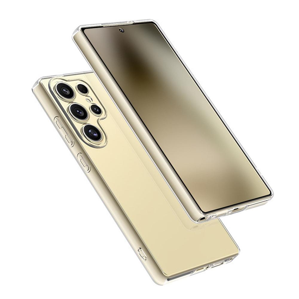 

For Samsung Galaxy S25 Ultra Case Ultra-Thin Flexible TPU Clear Phone Cover A
