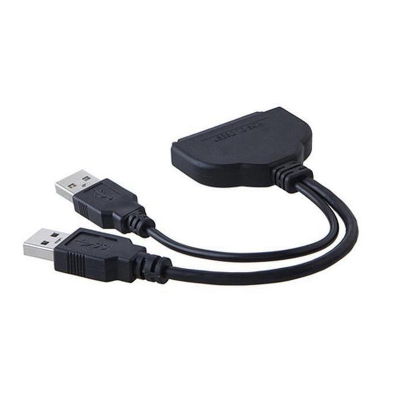 USB Powered Dual USB 3.0 to 2.5" SATA Adapter Cable with Copper Core