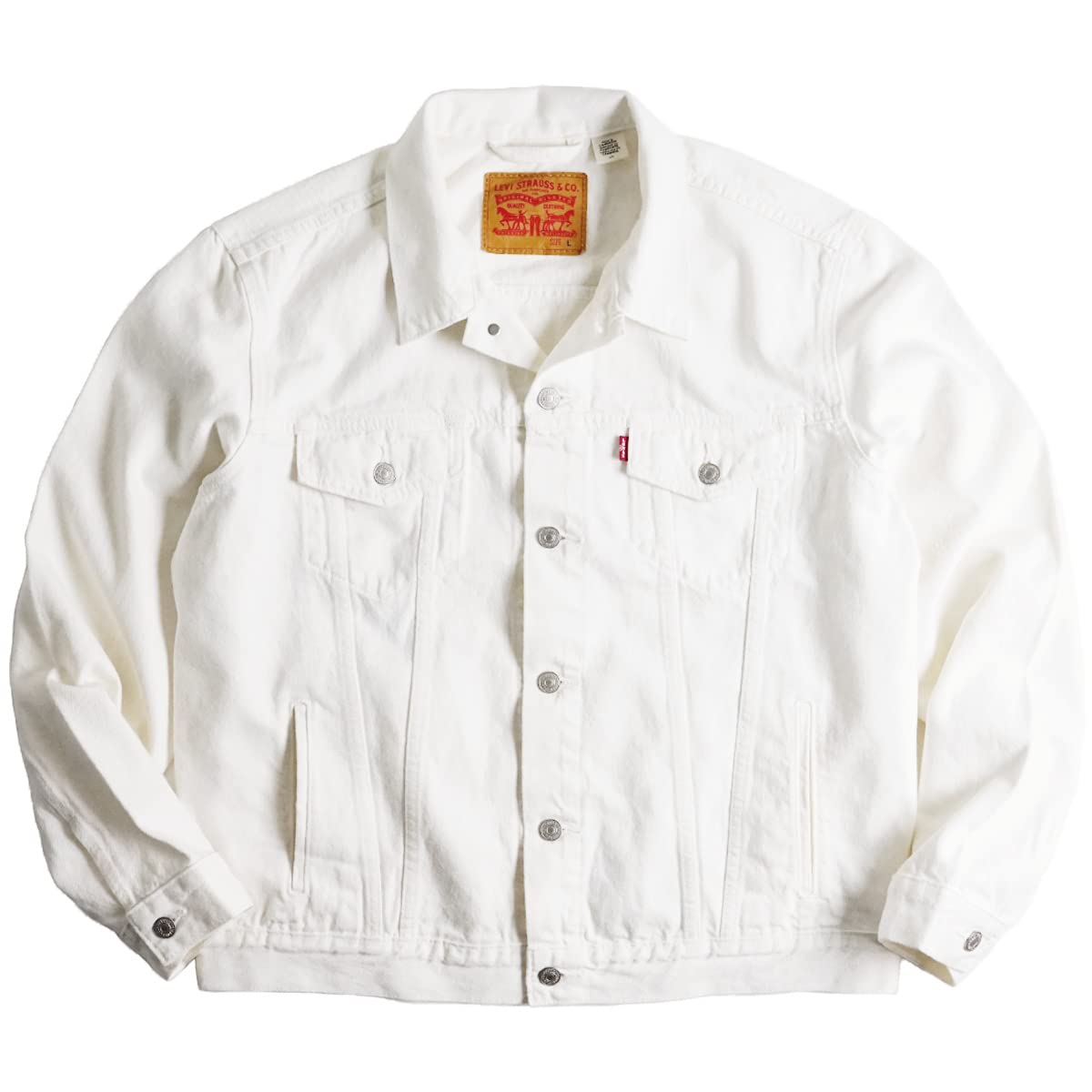 Levi s 72334-0292 The Trucker Jacket Steel Hour XL белый