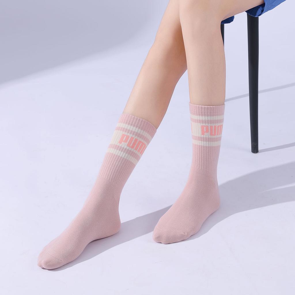 Puma Knee High Socks Unisex Pink Purple 701206515-031