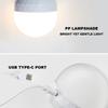 E27 LED-Glühbirne RGB USB-wiederaufladbar 5V-Ladung Intelligente Fernbedienung Campingausrüstung Party Für Zuhause LED-Lampen Lampe