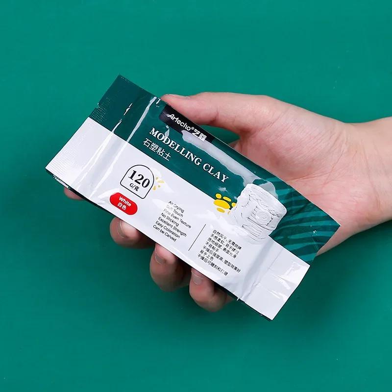 Белая глина для лепки, не требующая выпечки, набор инструментов для лепки, пластик, минеральная мягкая глина, инструменты для лепки и изготовления керамики