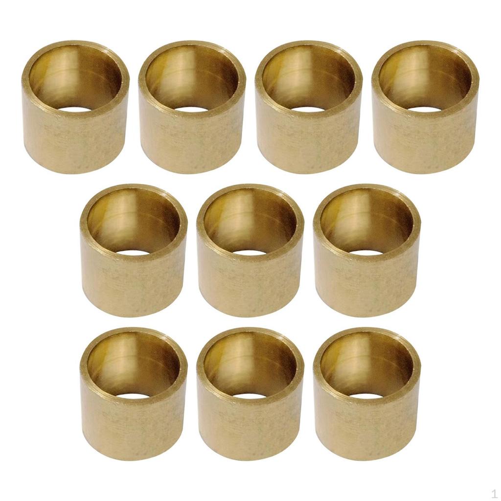 10 Brass Pieces Pool Picked Ferrules Repair Tools Accessories Providing Portable Billiards