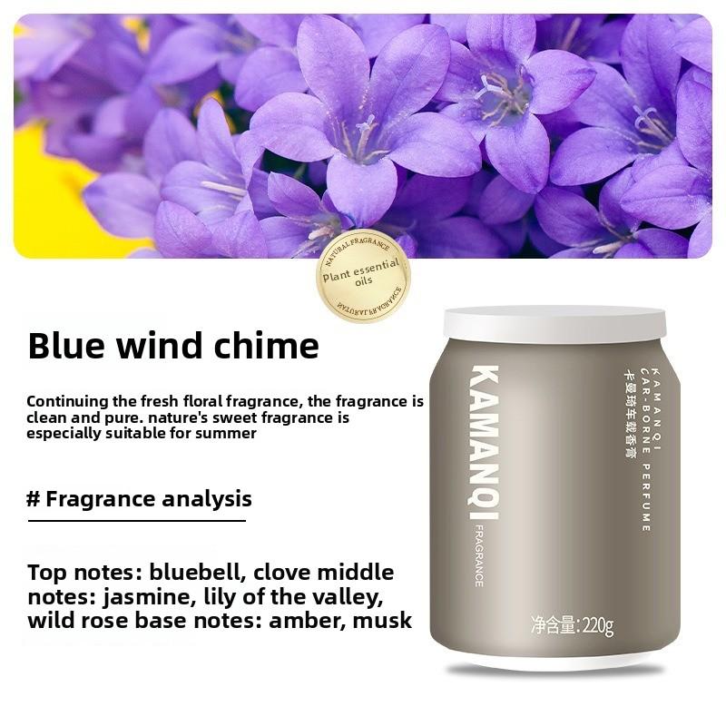 

Solid Perfume and Balm Ornaments, Long-lasting Fragrance, Eliminating Odors, Home Bedroom Fragrance Blue wind chimes