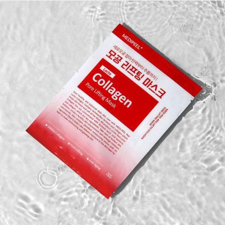 Masca cu Colagen pentru Strângerea Porilor – Pachet Lifting Red Lacto Medi-Peel